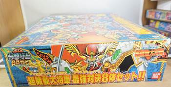 超機動大将軍 最強対決8体セット!!: SD模型史のスキマ